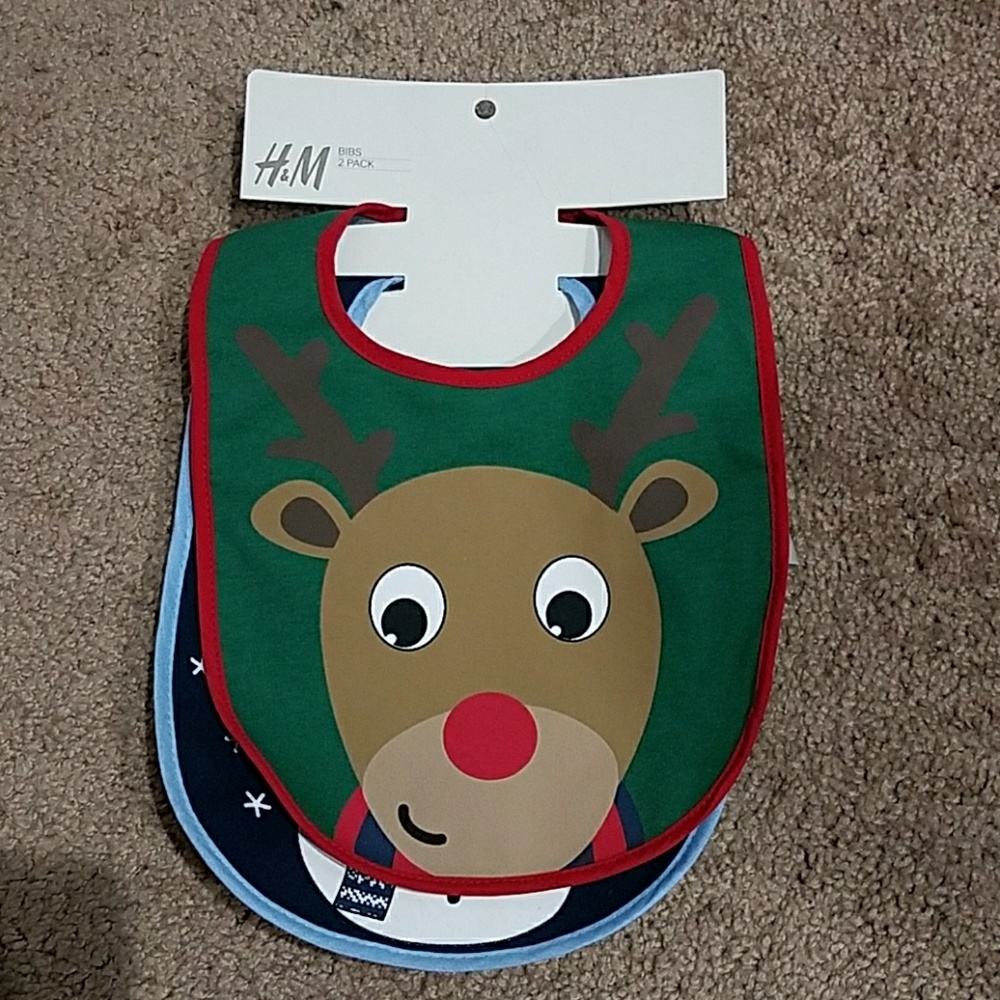 NWT H &M 2 pack bibs